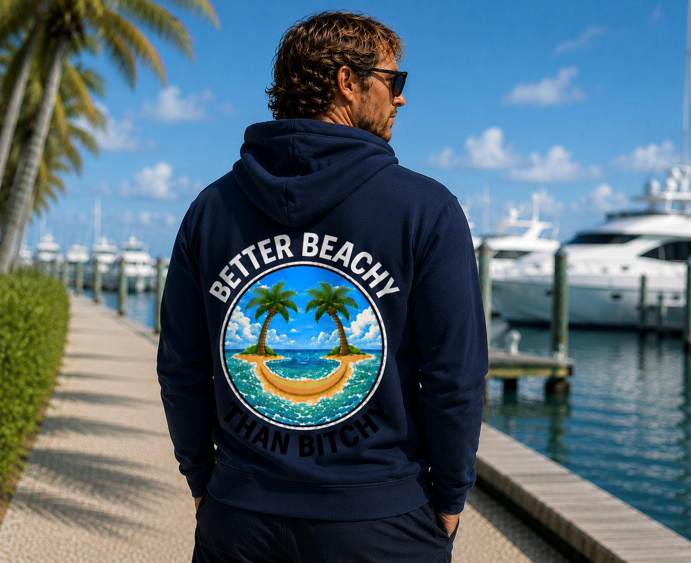 Unisex Pullover Hoodie Deep Navy